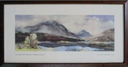 Carriage Print 'Loch Linnhe & Morven Hills, Western Highlands' by Jack Merriott R.I. from the