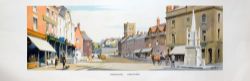 Carriage Print 'Ashbourne, Derbyshire' by Frank Sherwin from the LMR series. Unframed and in