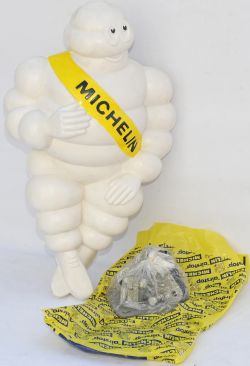 Michelin Man Mascot complete with boxed mounting bracket. Totally unused and still in original