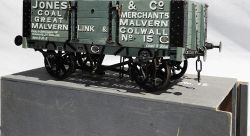 Fine Scale 5in Gauge Jones & Co Coal Wagon, Great Malvern, Malvern Link & Colwall No 15 from a David