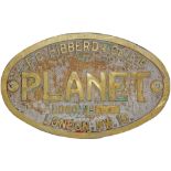 Worksplate F.C. Hibberd Planet No 3947 dated 1960. Ex 4wDM formerly used at Midland Silicones,