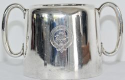 North British Steam Packet Co (operated by the North British Railway) double handed large Sugar Bowl