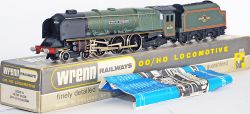 Wrenn 00 Gauge Model Locomotive W2228/A Stanier Coronation '46241 City of Edinburgh in green'. In