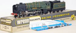 Wrenn 00 Gauge Model Locomotive W2239 Bulleid West Country '34028 Eddystone'. In original box