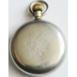 LNER Pocketwatch engraved on rear of case 'L.N.E.R. 4332'. Swiss Made Selex with second hand