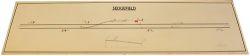 BR Signalbox Diagram SEDGEFIELD dated 20/1/1968 and measuring 74 x 19 inches.
