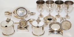 Shipping Silverplate collection comprising a total of 12 items from the P&O Line to include some