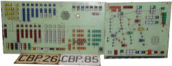 BR(S) Signal Control Panel together with a pair of enamel Signal Gantry description plates. The