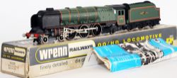 Wrenn 00 Gauge Model Locomotive W2228 Stanier Coronation '46235 City of Birmingham in green'. In