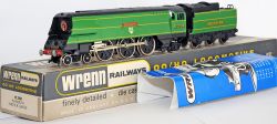 Wrenn 00 Gauge Model Locomotive W2266 Bulleid West Country  '21C103 Plymouth in malachite green'. In