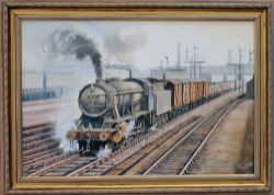 Original Oil Painting on canvas '90089 At Leeds' by Joe Townend GRA. Canvas size is 20 x 30 inches