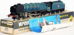 Wrenn 00 Gauge Model Locomotive W2229 Stanier Coronation '46242 City of Glasgow in blue'. In