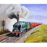 Original Oil Painting on canvas '45527 SOUTHPORT near Oxenholme' by Joe Townend GRA. Measures 24 x