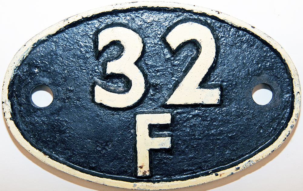 Shedplate 32F Yarmouth Beach until March 1959. . Restored over original paint rear totally ex