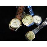 A collection of various wristwatches