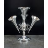 A silver epergne, makers mark indistinct