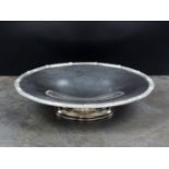 A silver pedestal bowl, Wakely & Wheeler