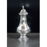 A Victorian silver pepperette, Edward &