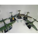 A collection of model aircraft