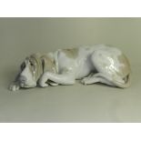 A Lladro model of a hound