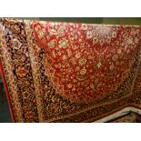 A modern Keshan carpet approx 2m 80cm x 2m*