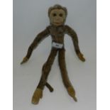 A Norah Wellings soft toy monkey

*Norah Wellings originally worked for Chad Valley is 1919 but