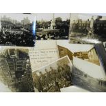 A collection of various postcards to include local interest scenes from Prees Heath and Whitchurch