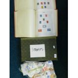 A quantity of stamps, some in albums and some loose leaf, circa 1850s onwards,