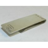 A Tiffany & Co silver money clip