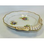 An early 19th century dessert dish, perhaps Swansea,