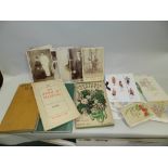 A large collection of ephemera, to include early 20th century greetings cards,