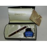 A cased Conway Stewart 58 Series fountain pen complete with ink