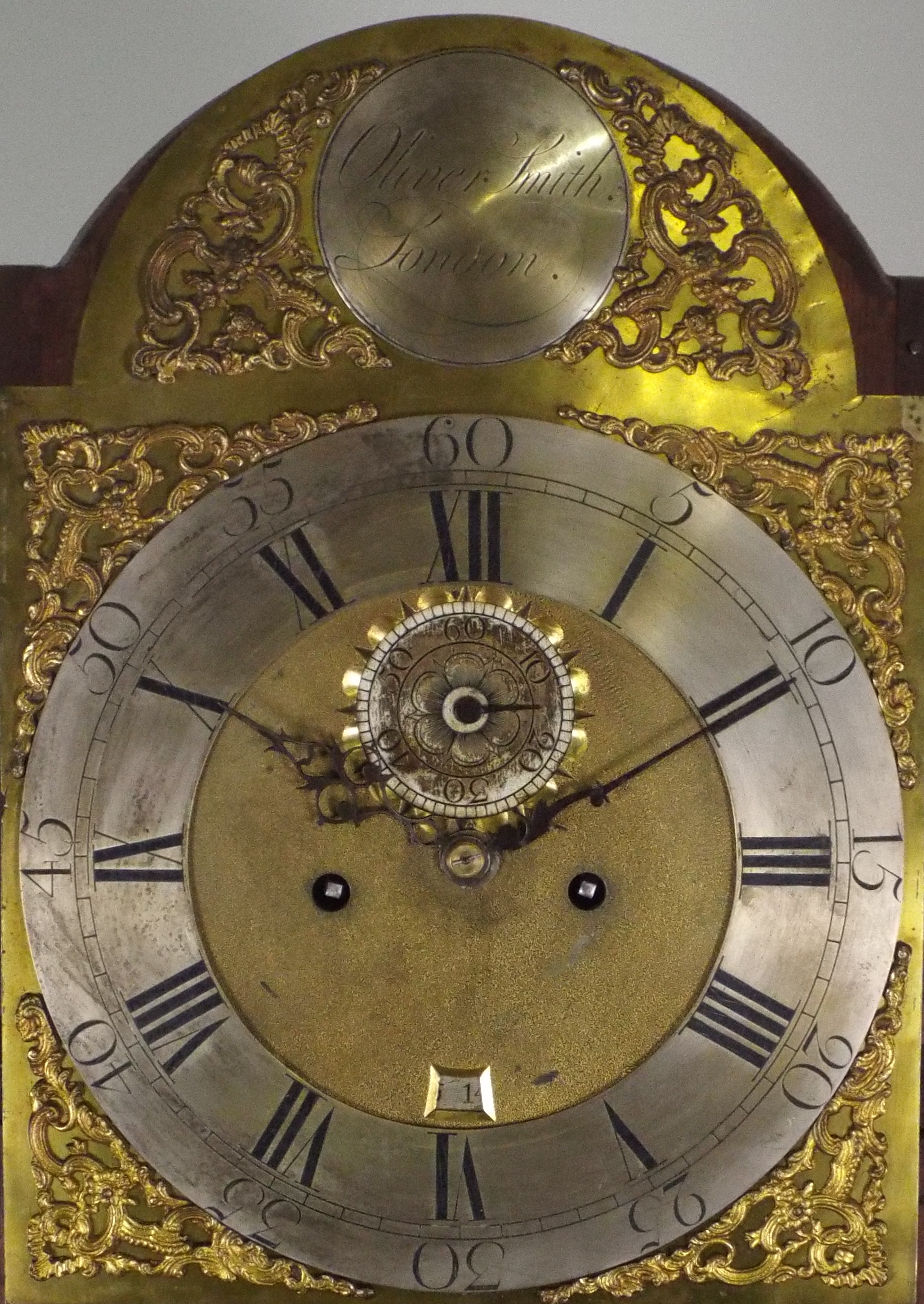 A George III mahogany eight day longcase clock, - Image 2 of 2