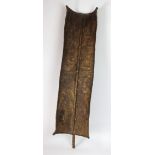 An East African Turkana tribe hide shield, early 20th century,