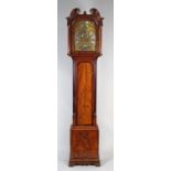 A George III mahogany eight day longcase clock,