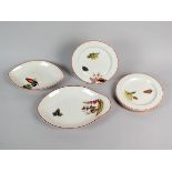 A Wedgwood creamware part service, 19th century,