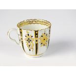 A Caughley coffee cup, circa 1785-90,