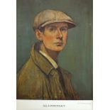 After Laurence Stephen Lowry (1887-1976)
Self portrait and the artist's mother
both prints signed