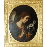 After Carlo Dolici
An Angel of the Annunciation
oil on canvas
73 by 58 cm
Provenance: Christie's,