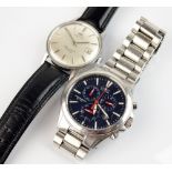 A Gentleman's stainless steel Marvin Chronometer Victory wristwatch,