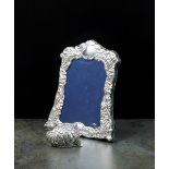A Victorian style silver mounted frame, Carr's of Sheffield Ltd, Sheffield 1995, 18.5cm x 15.