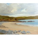 Dermod O'Brien (1865-1945)
Coastal bay
signed lower left
oil on canvas
38 by 43 cm