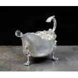 A Victorian silver sauce boat, Edward, Edward junior, John & William Barnard, London 1838,