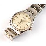 A Gentleman's Rolex stainless steel Oyster Perpetual Chronometer wristwatch, circa 1950,