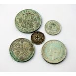 A collection of Great Britain silver, cupro-nickel, copper and bronze coinage,