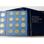 A collection of Great Britain modern silver, cupro-nickel and bronze coinage,