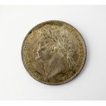 A George IV half crown, dated 1820, ref S.