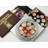 A large collection of Royal Mint coin year sets,