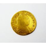 A William III half guinea, dated 1701, S.