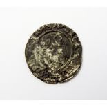 Henry VIII second coinage, 1526-44, silver penny, Canterbury mint,